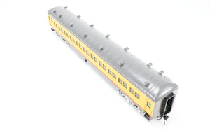 O Brass Sunset Models Third Rail UP - Union Pacific 72’ Harriman Coach FP Yellow/Gray No. 1052