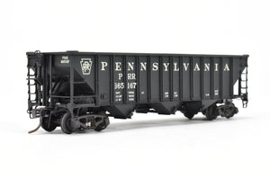 HO Brass PSC - Precision Scale Co. PRR - Pennsylvania Railroad 70-Ton 3-Bay Hopper C/P