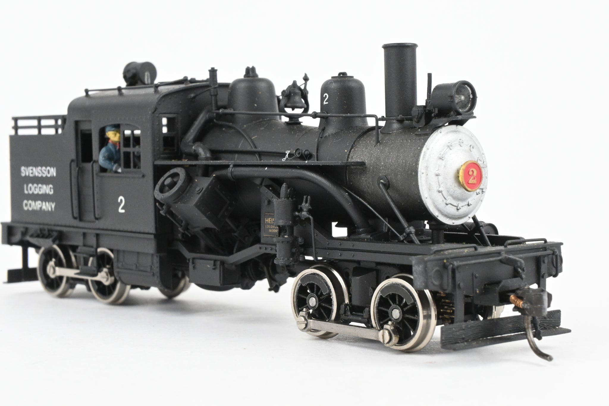 Heisler Train HO Brass PFM - United Various Roads 65-Ton Heisler Geared Logging Loco ...