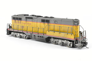 HO Brass Oriental Limited UP - Union Pacific EMD GP9 1750 HP Cabless B-Unit CP and Weathered #148B