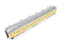 Load image into Gallery viewer, O Brass Sunset Models Third Rail UP - Union Pacific 72’ Harriman Coach FP Yellow/Gray No. 1052
