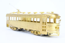 Load image into Gallery viewer, HO Brass CON The Car Works C&amp;LE - Cincinnati &amp; Lake Erie "Red Devils" #110-129 Electric Car
