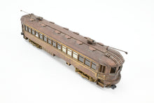 Load image into Gallery viewer, HO Brass Suydam CNS&amp;M - North Shore Line Interurban Coach 700T Trailer Unpowered REBOXX
