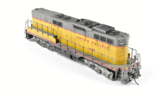 HO Brass Oriental Limited UP - Union Pacific EMD GP9 1750 HP Cabless B-Unit CP and Weathered #148B