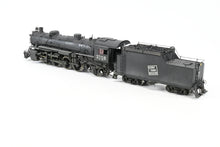 Load image into Gallery viewer, O Brass Sunset Models GTW - Grand Trunk Western USRA Light 2-8-2 Mikado Custom Detailed, Painted and Weathered No. 3708 w/PFM Sound
