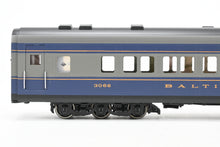 Load image into Gallery viewer, HO Brass CON MTS Imports B&amp;O - Baltimore &amp; Ohio  “The Royal Blue” 8-Car Passenger Set Factory Painted
