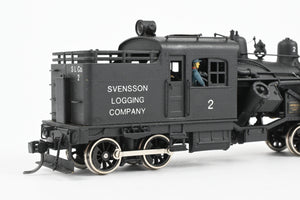 HO Brass PFM - United Various Roads 65-Ton Heisler Geared Logging Locomotive CP Private Road