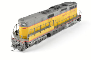 HO Brass Oriental Limited UP - Union Pacific EMD GP9 1750 HP Cabless B-Unit CP and Weathered #148B