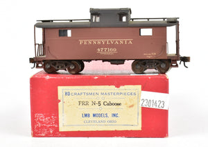 HO Brass LMB Models PRR - Pennsylvania Railroad N-5 Cabin Car Painted