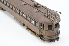 Load image into Gallery viewer, HO Brass Suydam CNS&amp;M - North Shore Line Interurban Coach 700T Trailer Unpowered REBOXX
