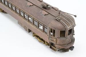 HO Brass Suydam CNS&M - North Shore Line Interurban Coach 700T Trailer Unpowered REBOXX