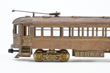 Load image into Gallery viewer, HO Brass Suydam CNS&amp;M - North Shore Line Interurban Coach 700T Trailer Unpowered REBOXX
