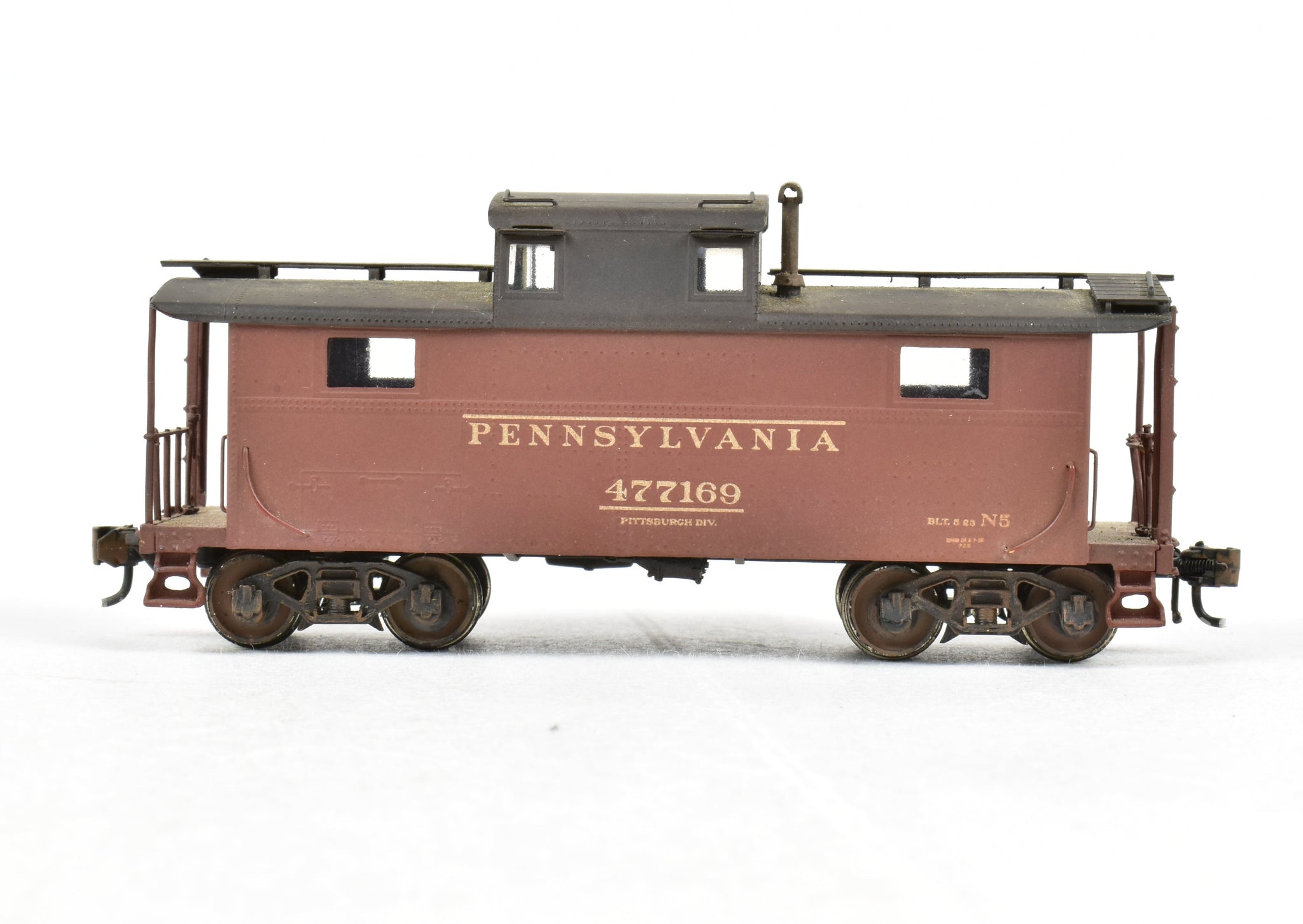 HO Brass LMB Models PRR - Pennsylvania Railroad N-5 Cabin Car Custom P –  ReSourced Rails