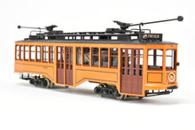 Load image into Gallery viewer, HO Brass Fairfield Models Pittsburgh Railway Co. Jones Trolley Car Double Ended Custom Painted #4398
