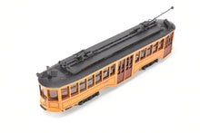 Load image into Gallery viewer, HO Brass Fairfield Models Pittsburgh Railway Co. Jones Trolley Car Double Ended Custom Painted #4398
