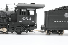 Load image into Gallery viewer, HOn3 Brass Westside Model Co. D&amp;RGW - Denver &amp; Rio Grande Western K-27 2-8-2 Piston Valve Version Custom Painted No. 464
