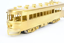 Load image into Gallery viewer, HO Brass CON The Car Works C&amp;LE - Cincinnati &amp; Lake Erie "Red Devils" #110-129 Electric Car
