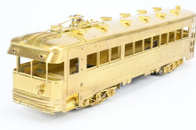 Load image into Gallery viewer, HO Brass CON The Car Works C&amp;LE - Cincinnati &amp; Lake Erie "Red Devils" #110-129 Electric Car
