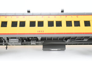 O Brass Sunset Models Third Rail UP - Union Pacific 72’ Harriman Coach FP Yellow/Gray No. 1052