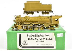 HO Brass OMI - Overland Models, Inc. Monon J-3 2-8-2 Mikado (560-565) unpainted