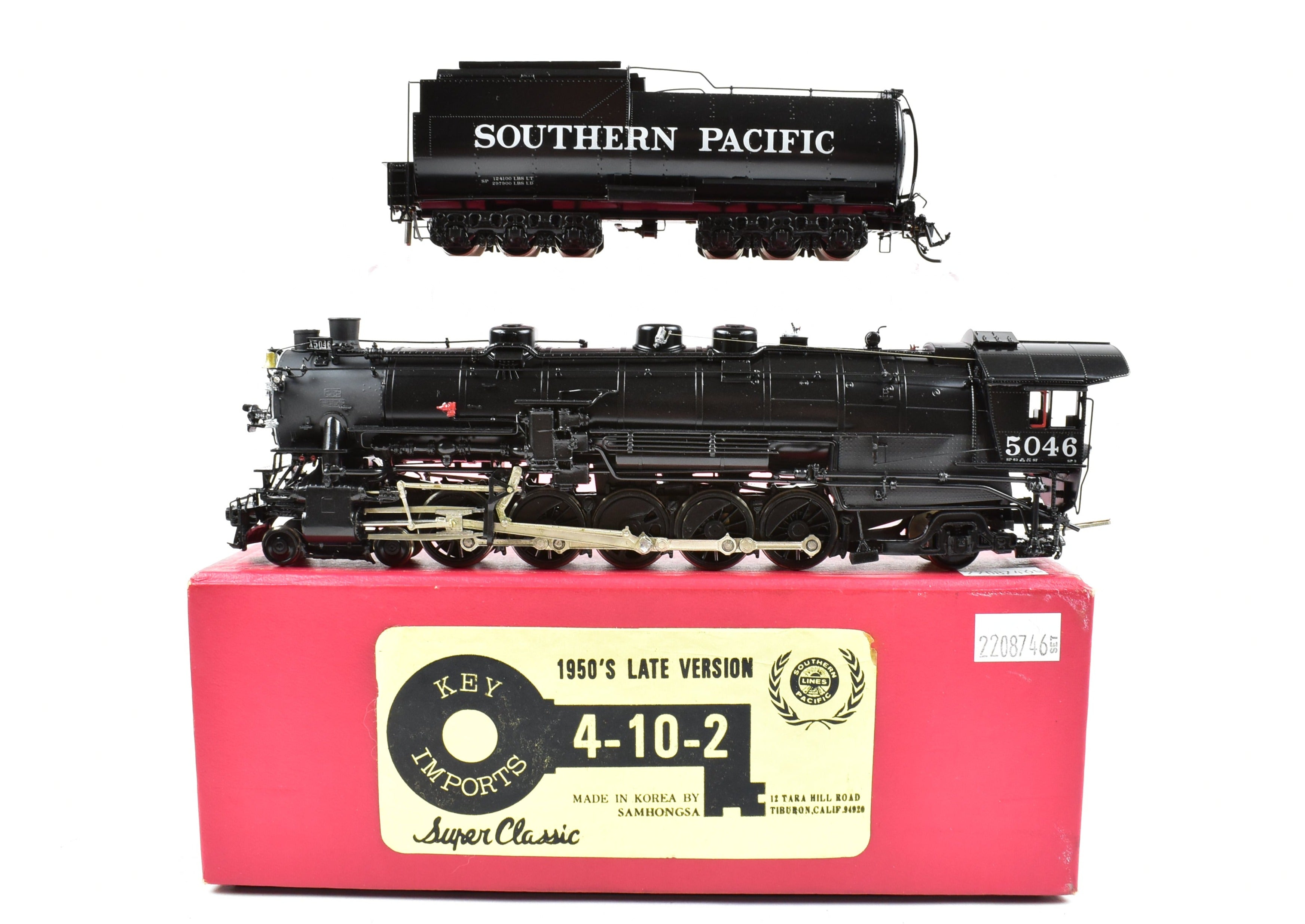 HO Brass CON Key Imports SP - Southern Pacific Class SP-2 4-10-2 Late –  ReSourced Rails