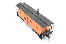 Load image into Gallery viewer, HO Brass NPP - Nickel Plate Products MILW - Milwaukee Road Smooth Side Bay Window Caboose Custom Painted No. 992183 w/ Upgraded Lines West Trucks
