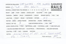 Load image into Gallery viewer, HO Brass CON The Car Works C&amp;LE - Cincinnati &amp; Lake Erie "Red Devils" #110-129 Electric Car
