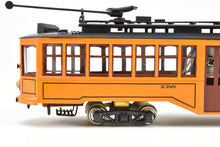 Load image into Gallery viewer, HO Brass Fairfield Models Pittsburgh Railway Co. Jones Trolley Car Double Ended Custom Painted #4398
