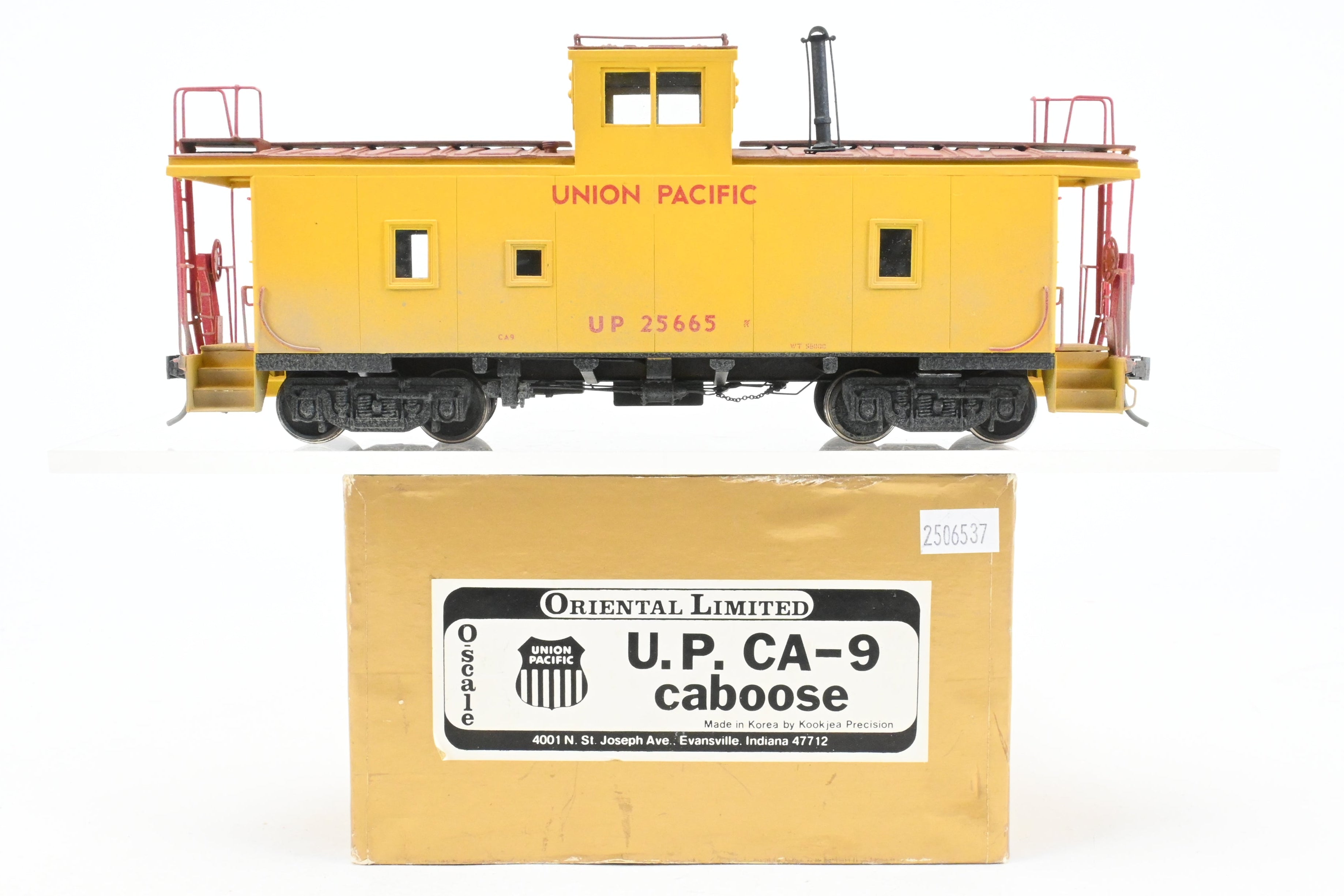 O Brass Oriental Limited UP - Union Pacific CA-9 Steel Caboose