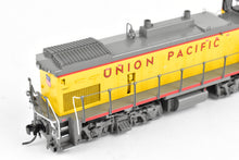 Load image into Gallery viewer, HO Brass OMI - Overland Models Inc. UP - Union Pacific EMD MP15AC (ex. MKT) FP Yellow/Gray #1396
