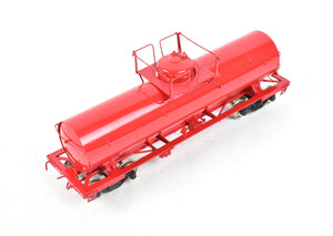 HO Brass PSC - Precision Scale Co. Various Roads 8,000 Gallon Tank Car Factory Painted Red