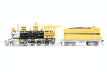 Load image into Gallery viewer, HOn3 Brass Sunset Models D&amp;RGW - Denver &amp; Rio Grande Western C-16 2-8-0 No. 268 “Bumblebee” Factory Painted Black &amp; Yellow
