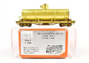 HOn3 Brass PSC - Precision Scale Co. Various Roads CONX No. 5 Tank Car