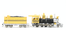 Load image into Gallery viewer, HOn3 Brass Sunset Models D&amp;RGW - Denver &amp; Rio Grande Western C-16 2-8-0 No. 268 “Bumblebee” Factory Painted Black &amp; Yellow
