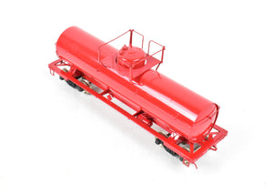 HO Brass PSC - Precision Scale Co. Various Roads 8,000 Gallon Tank Car Factory Painted Red