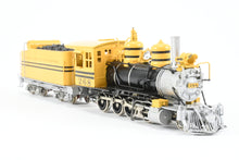 Load image into Gallery viewer, HOn3 Brass Sunset Models D&amp;RGW - Denver &amp; Rio Grande Western C-16 2-8-0 No. 268 “Bumblebee” Factory Painted Black &amp; Yellow
