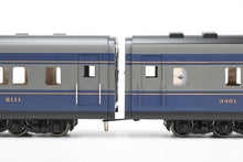 Load image into Gallery viewer, HO Brass CON MTS Imports B&amp;O - Baltimore &amp; Ohio  “The Royal Blue” 8-Car Passenger Set Factory Painted
