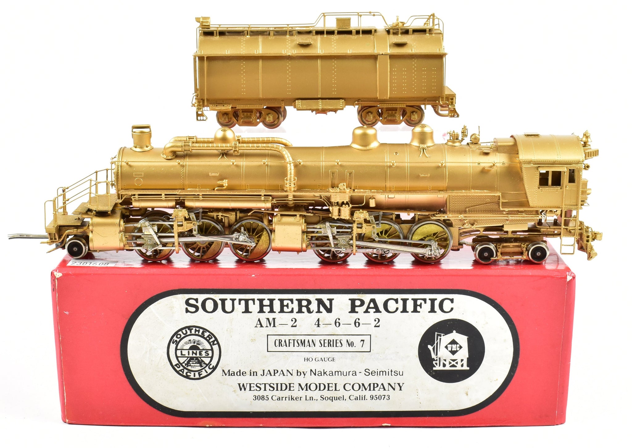 HO Brass Westside Model Co. SP Southern Pacific AM 2 4 6 6 2 AS IS D – ReSourced Rails HO Brass Westside Model Co. SP Southern Pacific AM 2 4 6 6 2 AS IS D – ReSourced Rails