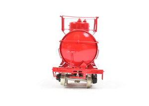 HO Brass PSC - Precision Scale Co. Various Roads 8,000 Gallon Tank Car Factory Painted Red