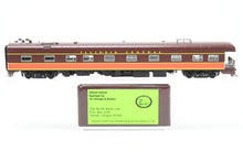 Load image into Gallery viewer, HO NEW Brass NBL - North Bank Line IC - Illinois Central Business Car #1 As-Built Chocolate &amp; Orange
