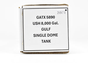 O Scale Brass US Hobbies GATX - General American Tank 8,000 Gallon Single-Dome Tank Car CP GATX 5890 NO ORIGINAL BOX