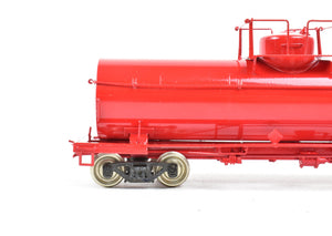 HO Brass PSC - Precision Scale Co. Various Roads 8,000 Gallon Tank Car Factory Painted Red