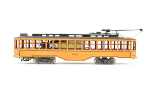 HO Brass Fairfield Models Pittsburgh Railway Co. Jones Trolley Car Single End Version CP #5360