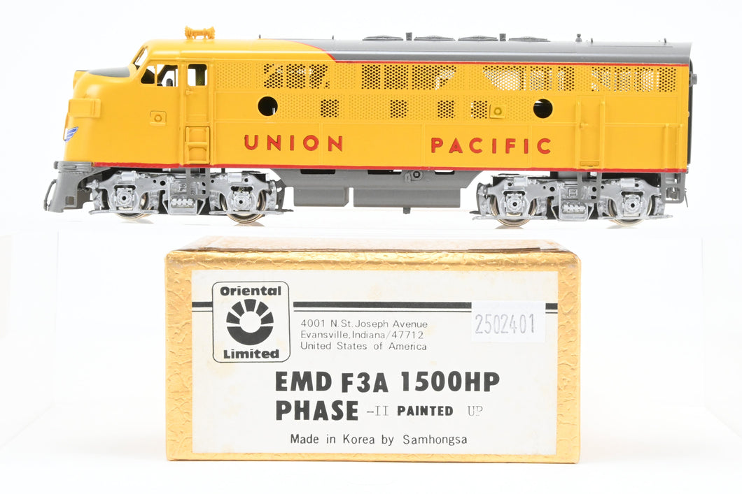 HO Brass Oriental Limited UP - Union Pacific EMD F3A PH II 1500 HP Factory Painted