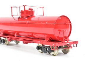 HO Brass PSC - Precision Scale Co. Various Roads 8,000 Gallon Tank Car Factory Painted Red