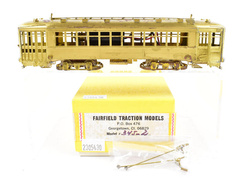 Brass Fairfield Models 345-2 CSL - Chicago Surface Lines Two Man City Car