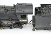 Load image into Gallery viewer, HO Brass Key Imports D&amp;RGW - Denver &amp; Rio Grande Western 3400 Class L-96 2-8-8-2 Custom Painted No. 3400

