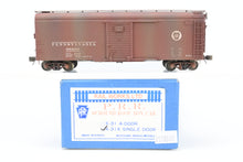 Load image into Gallery viewer, HO Brass Railworks PRR - Pennsylvania Railroad X-31 40' Round Roof Box Car Custom Painted &amp; Weathered No. 688808
