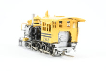 Load image into Gallery viewer, HOn3 Brass Sunset Models D&amp;RGW - Denver &amp; Rio Grande Western C-16 2-8-0 No. 268 “Bumblebee” Factory Painted Black &amp; Yellow
