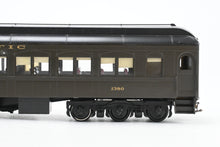 Load image into Gallery viewer, HO Brass W&amp;R Enterprises NP - Northern Pacific Reserved Seat Coach Nos. 1380 &amp; 1381 Custom Painted + Interior Pullman Green No. 1380
